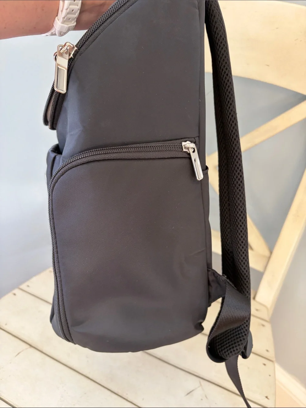 Briggs & Riley Travelware Black Travel Backpack with Front Pocket